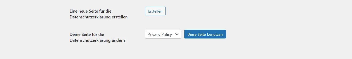 Grundlegende WordPress Einstellungen